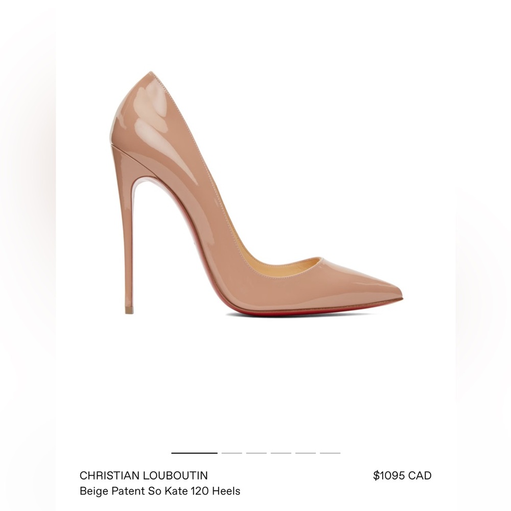 Christian louboutin so Kate 120 Nude